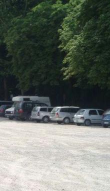 Il parcheggio di Docciola 