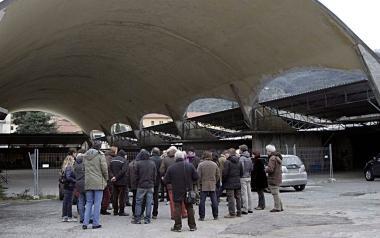 I cittadini si son ritrovati al vecchio mercato dei fiori  