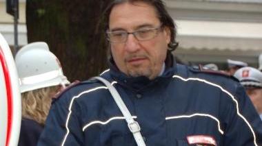 <b>SINDACALISTA.</b> Fabio Rossi del Sulpm interviene sul calibro della pistola