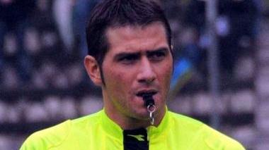 <b>L’ARBITRO</b> Fabrizio Pasqua di Tivoli
