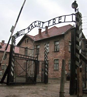 Lingresso del Lager di Auschwitz 