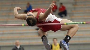 <b>PRIMATO PERSONALE.</b> Stefano Borea (Libertas Runners) ha scavalcato 1.92