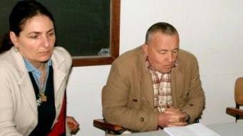 Nerina Monti (a sinistra) qui con Mario Baldeschi
