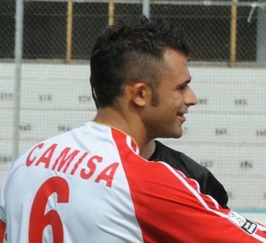 Il difensore biancorosso Camisa 