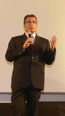 Il sindaco Luca Lunardini    