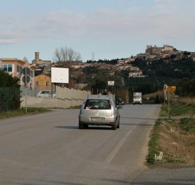 Scorcio di via per Rosignano 