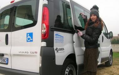 Il pulmino che sar&agrave; inaugurato 