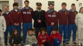 <b>GS POLIZIA. </b>Il gruppo allenato da Marco Vannini