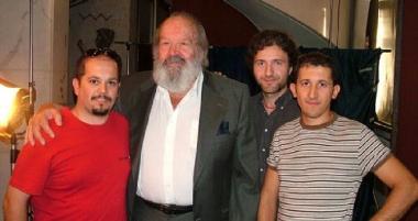 I tre della Atom Production con Bud Spencer