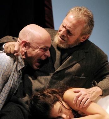 Una scena della Tempesta di Shakespeare 