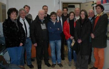 I promotori del progetto e linterno di un supermercato Coop 