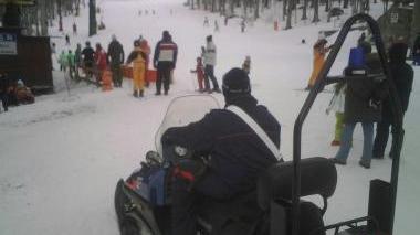 <b>MOTOSLITTA </b>I carabinieri sulle piste
