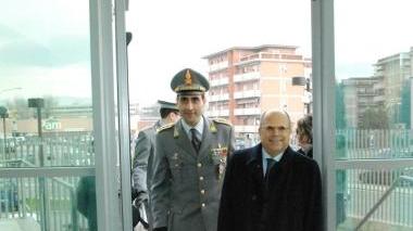 Il comandante Leone e il prefetto Giuffrida