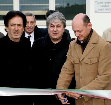 Linaugurazione del campo 