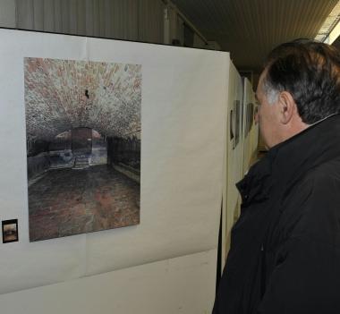 <b>LE FOTO </b>del sotterraneo in mostra alla Cciaa 