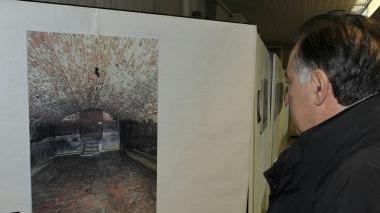 <b>LE FOTO </b>del sotterraneo in mostra alla Cciaa