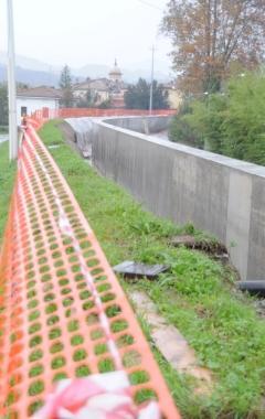 Lavori della Provincia nel bacino del Serchio