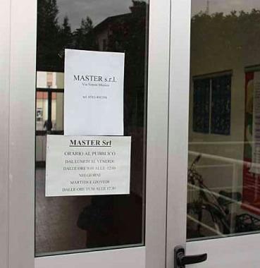 <b>LINGRESSO.</b> Lentrata della Master 