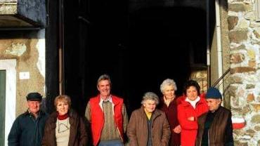 Il gruppo di volontari di Pulica
