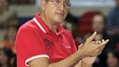 <b>DELUSO MA SINCERO. </b>Coach Angelucci a fine gara ha riconosciuto i meriti dei senesi