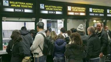 Passeggeri all’aeroporto