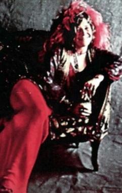La cantante Janis Joplin 