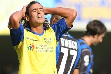 <b>PRIMA SCELTA.</b> Pablo Granoche, attaccante uruguagio esploso nella Triestina e ora al Chievo     