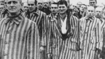 Deportati nel lager di Auschwitz