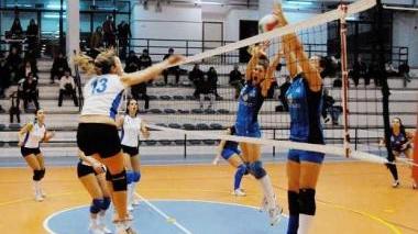 Un’azione del Volley Edilfabbri