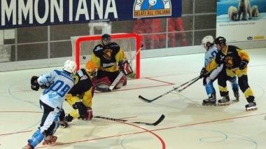 Un’azione d’attacco dell’Hockey Empoli