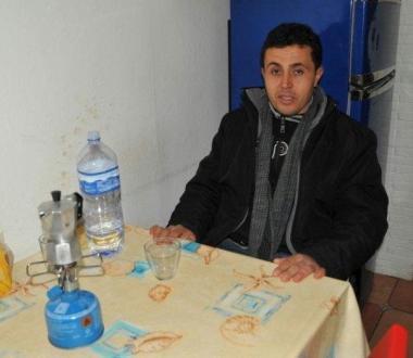 <b>IL MARITO</b> Mohamed al dormitorio del Cottolengo  