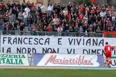 Casalone, venerdì il nuovo campo intitolato alle tifose Viviana e Francesca