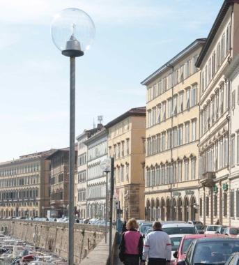 Scali DAzeglio: i lumi provvisori 