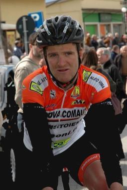 <b>UOMO DI PUNTA.</b> Marco Da Castagnori, nel 2010 ha regalato alla squadra pistoiese il terzo posto al campionato italiano su strada della categoria Elite  