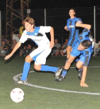 Unazione di gioco di calcio a cinque 