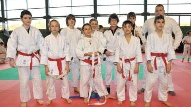 <b>JUDO GROSSETO. </b>I ragazzi impegnati nel trofeo