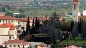 Una veduta di Poggio a Caiano