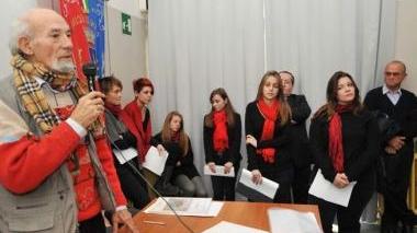 A destra il quadro degli studenti