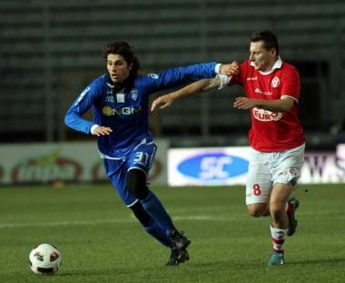 Diego Fabbrini durante lanticipo di ieri sera 