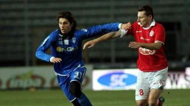 Diego Fabbrini durante l’anticipo di ieri sera