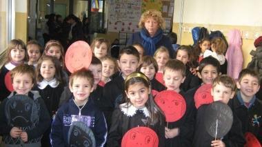 Alcuni bambini alle giornate della memoria