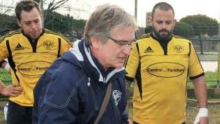 Mister Ghini con i suoi giocatori