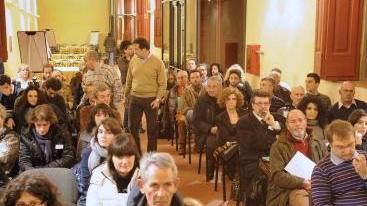 Il pubblico all’incontro sul bilancio partecipato