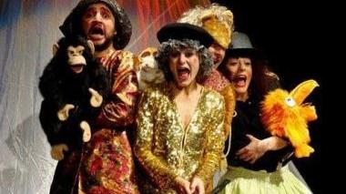 Un momento dello spettacolo teatrale