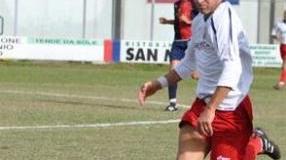 Angelo Falossi sulla palla