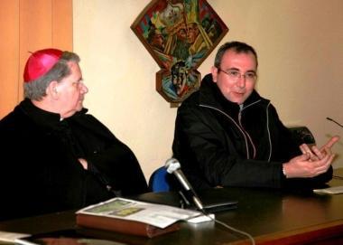 Don Ricciarelli a destra 