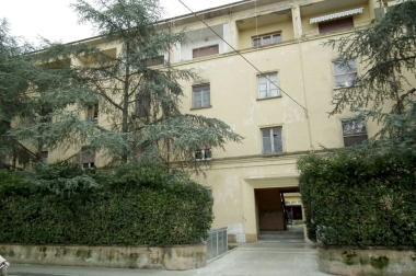 Lingresso del complesso popolare il Casone 