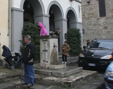 Uno scorcio della frazione di Figline     