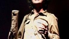 <strong>IN SCENA. </strong>Simone Cristicchi durante lo spettacolo teatrale