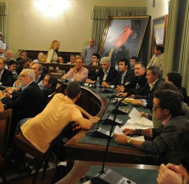 Il gruppo del Pdl in consiglio comunale    